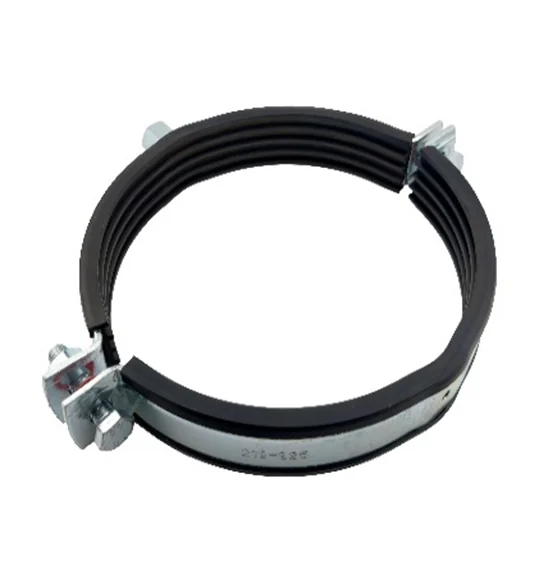Хомут, Конкреп, HD1501, для высоких нагрузок, с EPDM, M12/M16, 244-250 мм, оцинкованная сталь