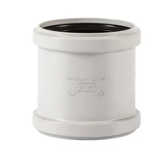 Муфта, Ostendorf, Skolan Safe, SKU, 90, ремонтная (надвижная), PP-MD, цвет-RAL 7035 светло-серый