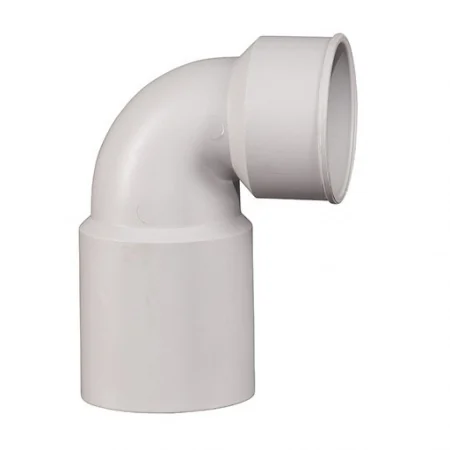 Отвод, Ostendorf, Skolan Safe, SKSW, 90°, 50(58)/40, для сифона, PP-MD, цвет-RAL 7035 светло-серый