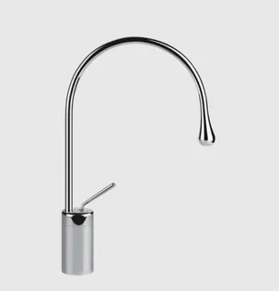 Смеситель для раковины, Gessi, Goссia, цвет-хром