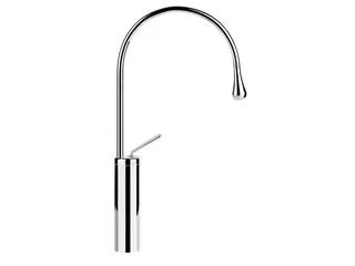 Смеситель для раковины, Gessi, Goссia, цвет-хром шлифованный