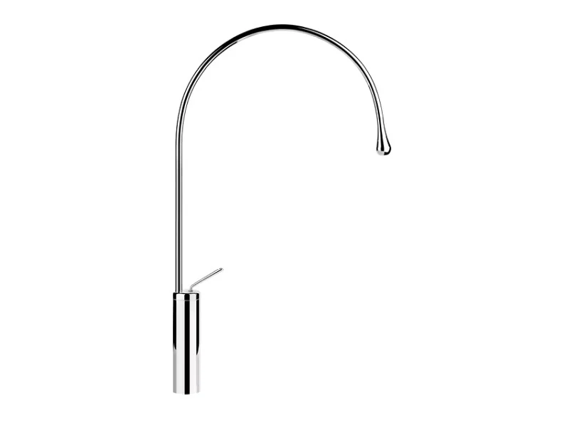 Смеситель для раковины, Gessi, Goссia, цвет-белый CN