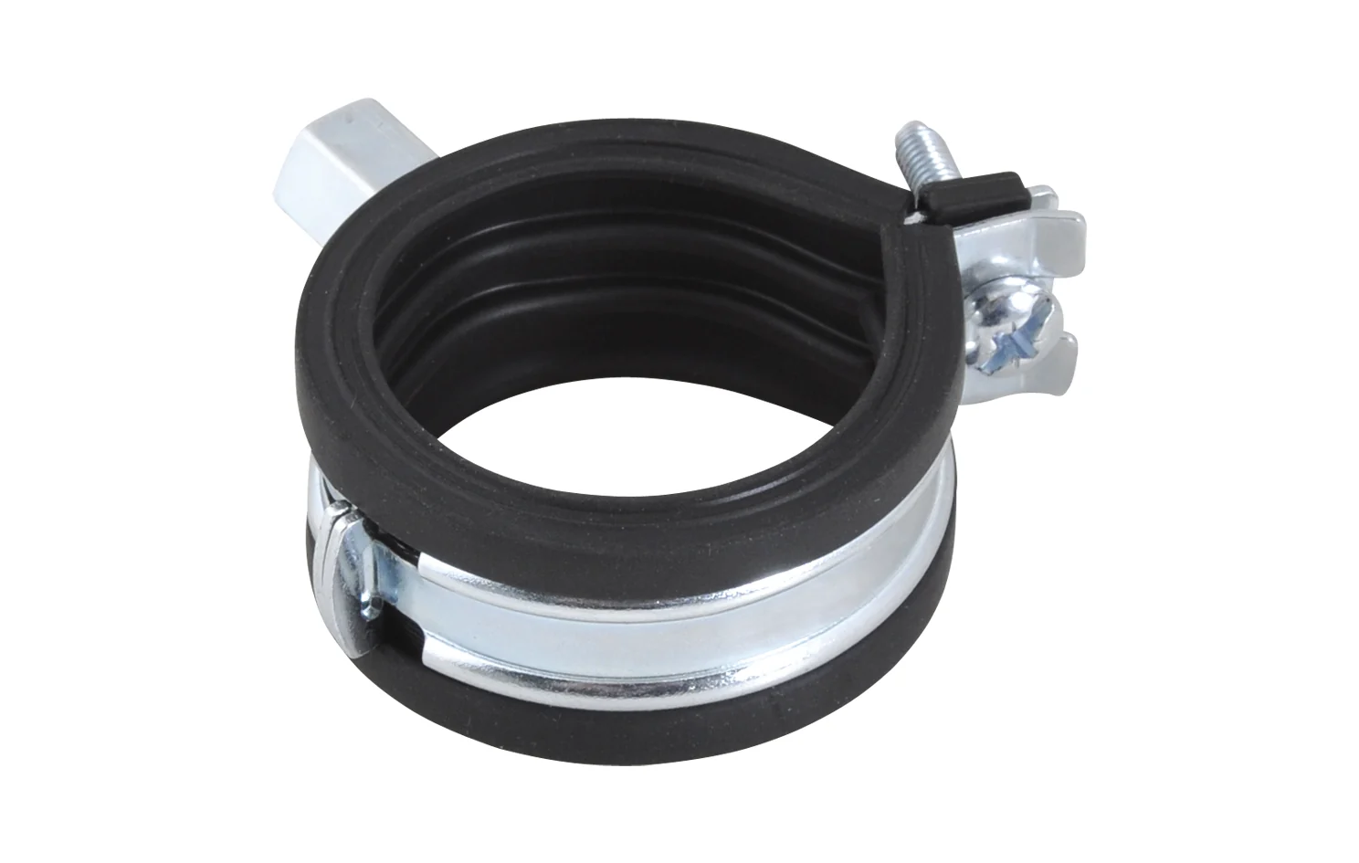 Хомут, BIS KSB1, M8, D-25-28, с вкладышем epdm