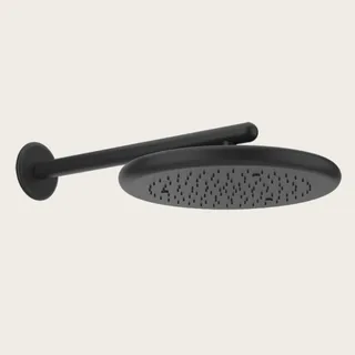 Верхний душ, Gessi, Goссia, 334*334, цвет-черный матовый