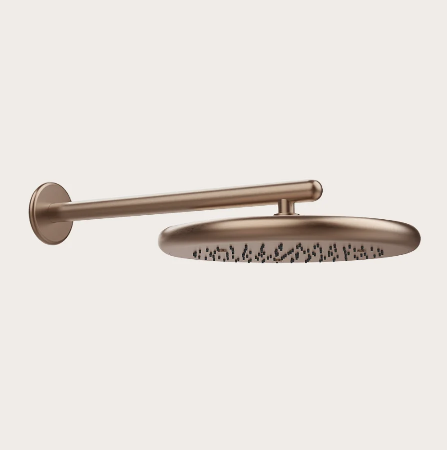 Верхний душ, Gessi, Goссia, 334*334, цвет-Copper Brushed PVD