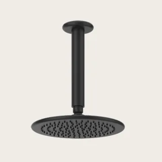 Верхний душ, Gessi, Goссia, 216*216, цвет-черный матовый