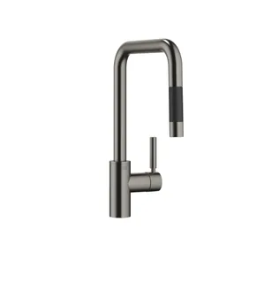 Смеситель для кухни, Dornbracht, Meta Square, цвет-Dark Platinum сатинированная
