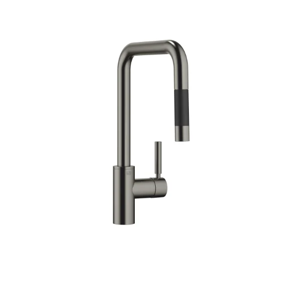 Смеситель для кухни, Dornbracht, Meta Square, цвет-Dark Platinum сатинированная
