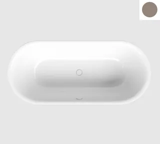 Ванна, Bette, BetteLux Oval, шгв 1700*750*450, есть, BetteGlasur® Plus, цвет-Hazel