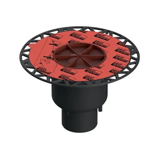 Сифон, TECE, Drainpoint S, шгв, 252*252*165, DN 70, вертикальный