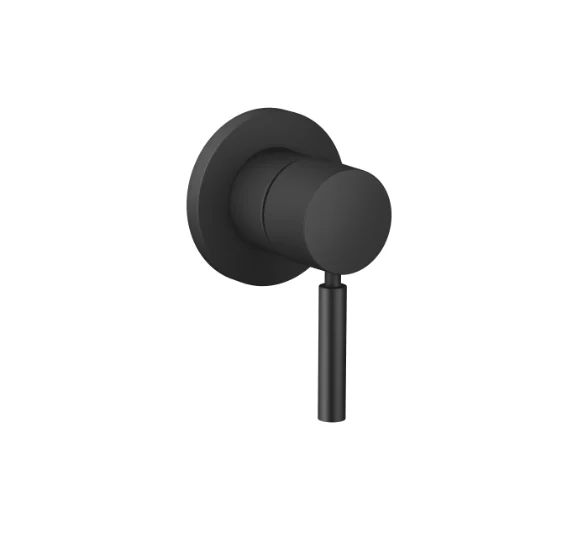 Смеситель для душа, Dornbracht, Series specific, на 1 потребитель, настенный встраиваемый, цвет-черный матовый