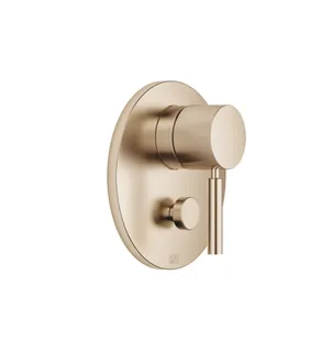 Смеситель для душа, Dornbracht, Series specific, на 2 потребителя, цвет-Light Gold сатинированный