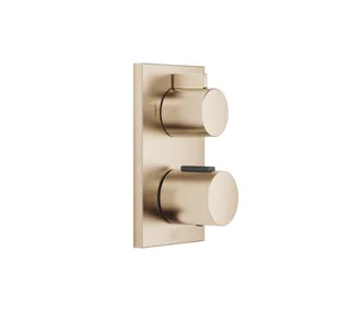 Смеситель для душа, Dornbracht, Series specific, на 2 потребителя, цвет-Light Gold сатинированный