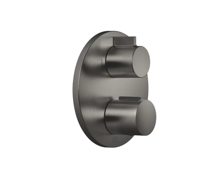 Смеситель для душа, Dornbracht, Series specific, на 2 потребителя, цвет-Dark Platinum сатинированная