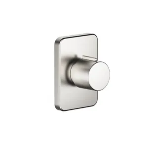 Вентиль, Dornbracht, Lulu, запорный, 1/2", цвет-платина сатинированная
