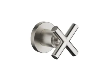 Вентиль, Dornbracht, Tara, запорный, 1/2", цвет-платина сатинированная