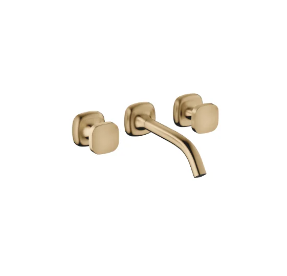 Смеситель для раковины, Dornbracht, COYA, настенный встраиваемый, цвет-Dark Brass сатинированный (PVD)