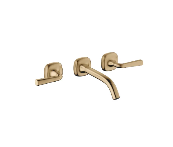 Смеситель для раковины, Dornbracht, COYA, настенный встраиваемый, цвет-Dark Brass сатинированный (PVD)
