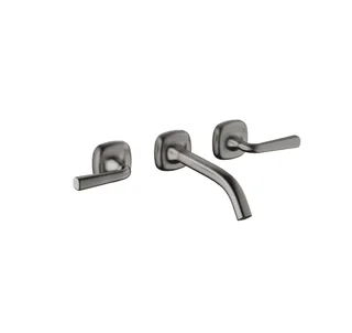 Смеситель для раковины, Dornbracht, COYA, настенный встраиваемый, цвет-Dark Platinum сатинированная
