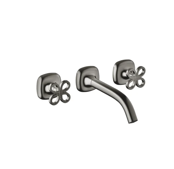Смеситель для раковины, Dornbracht, COYA, настенный встраиваемый, цвет-Dark Chrome