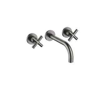 Смеситель для раковины, Dornbracht, Tara, цвет-Dark Platinum сатинированная