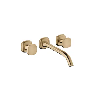 Смеситель для раковины, Dornbracht, COYA, настенный встраиваемый, цвет-Dark Brass сатинированный (PVD)