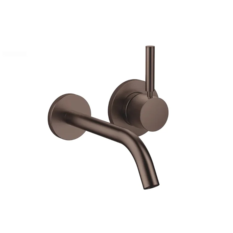 Смеситель для раковины, Dornbracht, Meta, настенный встраиваемый, цвет-Dark Bronze сатинированный (PVD)