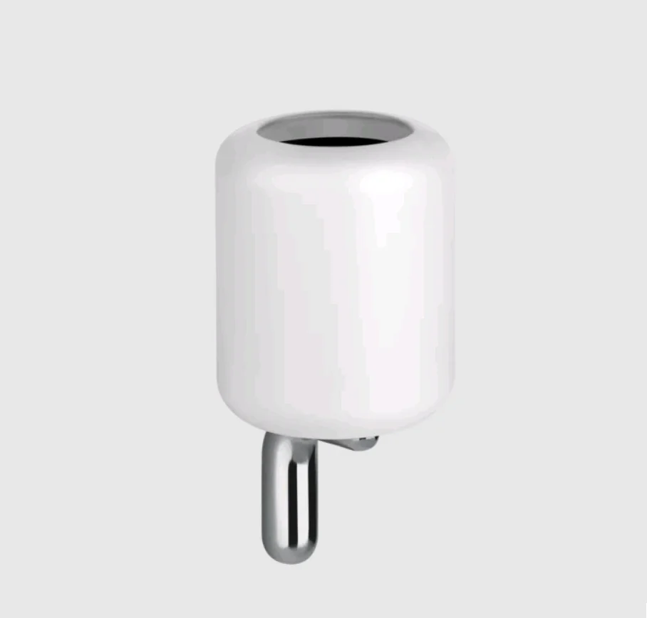 Стакан, Gessi, Goссia, шгв 90*98*178, цвет-белый/хром