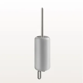 Ёршик, Gessi, Goссia, шгв 100*103*437, цвет колбы-белый, цвет-Chrome Brushed