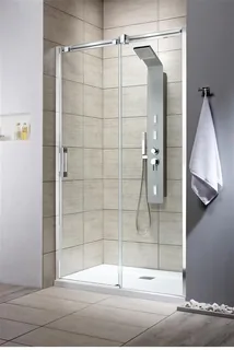 Неподвижная стенка стенка, Radaway, Espera DWJ, правосторонняя, шв 450*2000, хром, цвет стекла-прозрачный, Easy Clean