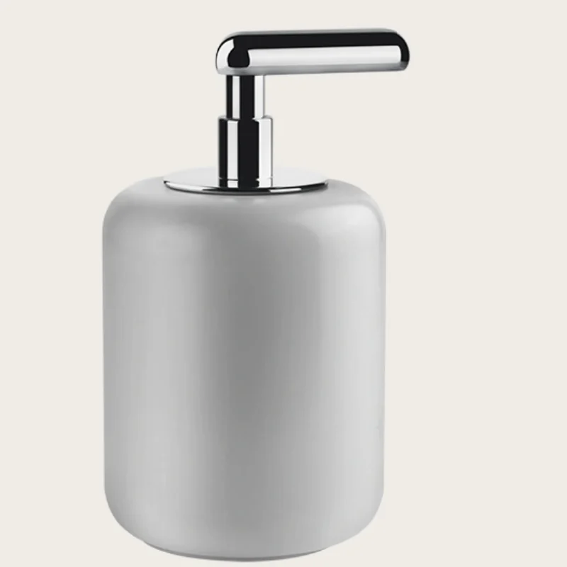 Дозатор для жидкого мыла, Gessi, Goссia, шгв 90*100*174, цвет дозатора-хром/белый