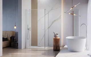 Боковая стенка, Radaway, шв 750*2000, хром, цвет стекла-прозрачный, Easy Clean