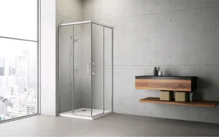 Дверь, Radaway, Idea KDD, шв 1200*2005, петли-справа, хром, цвет стекла-прозрачный, Easy Clean