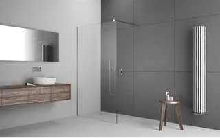 Душевая перегородка, Radaway, Modo New II, шв 1100*2000, хром, цвет стекла-прозрачный, Easy Clean
