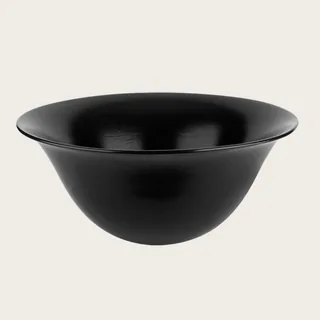 Раковина, Gessi, шгв 400*400*185, отверстия для смесителя-отсутствуют, цвет-черный матовый