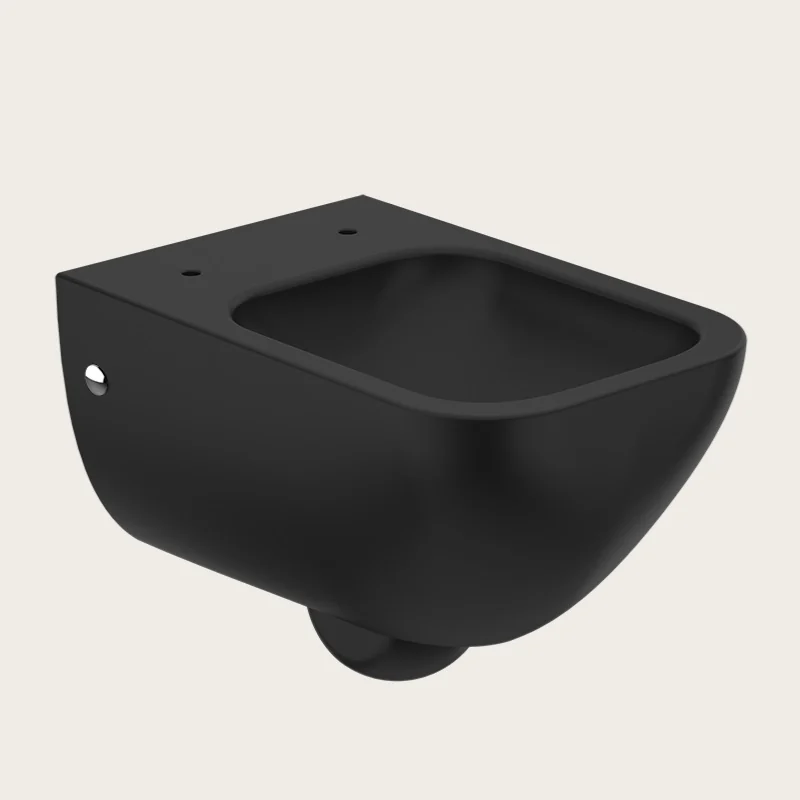 Унитаз, Gessi, подвесной, шгв 358*540*350, цвет-чёрный матовый