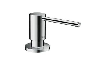 Диспенсер для жидкого мыла или средства для мытья посуды, Hansgrohe, A41, хром