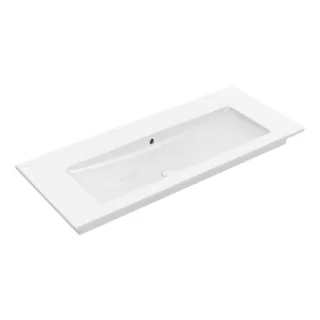Раковина, Villeroy&Boch, Venticello, шгв 800*500*120, отверстия для смесителя-отсутствуют, CeramicPlus, цвет-камень белый (Stone White)