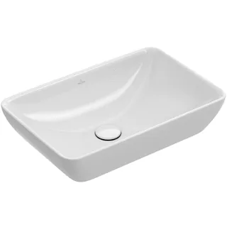 Раковина, Villeroy&Boch, Venticello, шгв 550*360*118, отверстия для смесителя-отсутствуют, цвет-альпийский белый — иконка