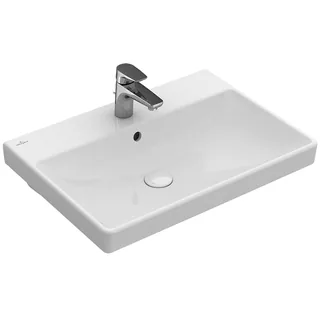 Раковина, Villeroy&Boch, Avento, шг 650*470, CeramicPlus, цвет-альпийский белый