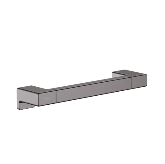 Поручень, Hansgrohe, AddStoris, прямой, шгв 348*79*52, цвет-шлифованный черный хром