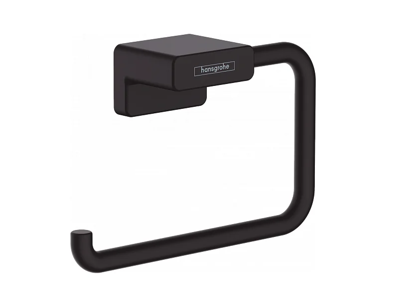 Бумагодержатель, Hansgrohe, AddStoris, шгв 141*40*77, цвет-черный матовый