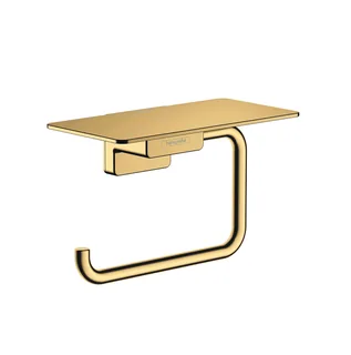 Бумагодержатель, Hansgrohe, AddStoris, шгв 150*80*87, цвет-полированное золото