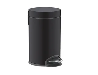 Корзина для мусора, Hansgrohe, AddStoris, шгв 170*170*265, цвет-черный матовый