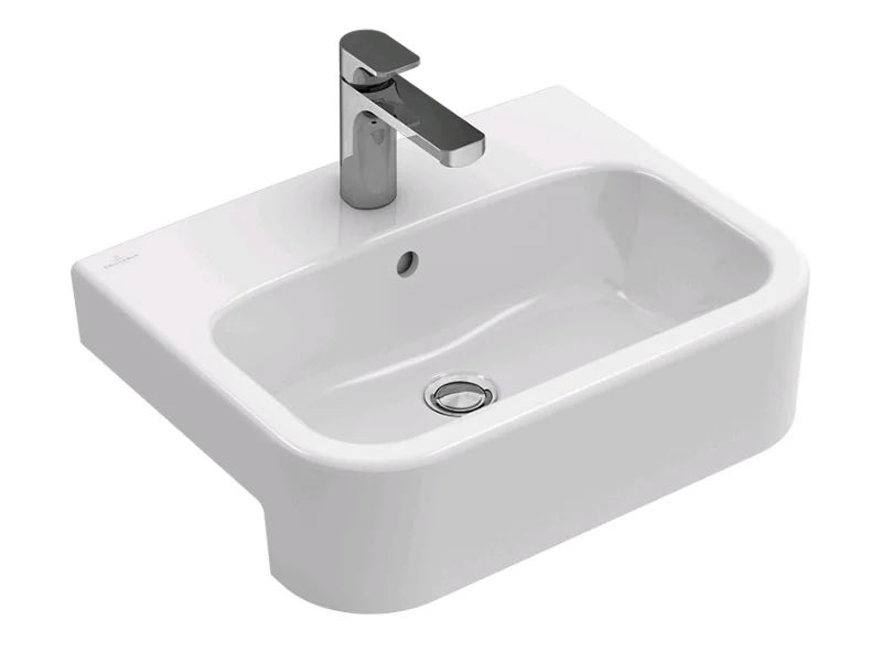 Раковина, Villeroy&Boch, Architectura, шг 550*430*130, CeramicPlus, цвет-альпийский белый