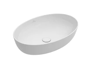 Раковина, Villeroy&Boch, Artis, шгв 610*410*130, отверстия для смесителя-отсутствуют, CeramicPlus, цвет-альпийский белый — иконка