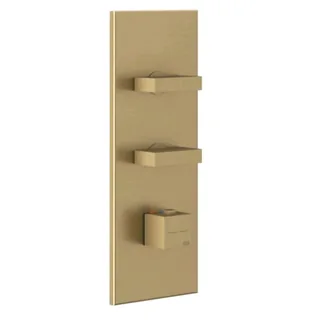 Смеситель для душа, Gessi, на 2 потребителя, цвет-Warm Bronze Brushed PVD (старый арт. 43024/726)