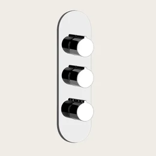 Смеситель для душа, Gessi, на 2 потребителя, цвет хром