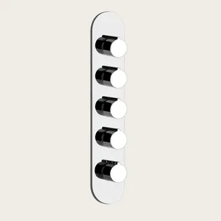 Смеситель для душа, Gessi, на 4 потребителя, цвет-хром