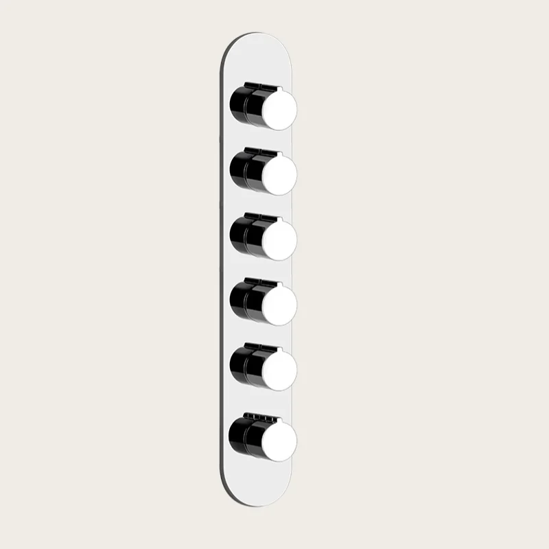 Смеситель для душа, Gessi, на 5 потребителей, цвет-хром